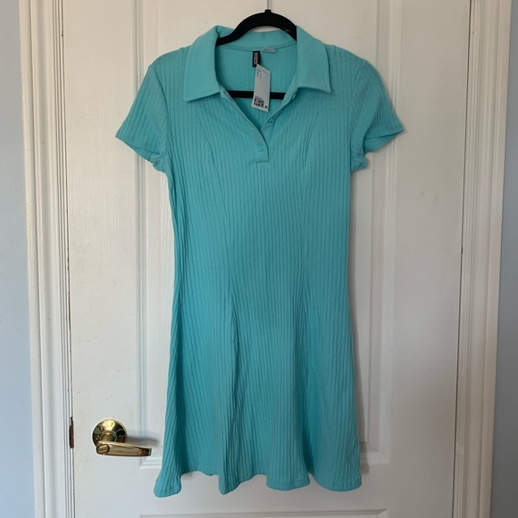 H&M Women’s Teal Tennis Dress - Picture 2 of 4